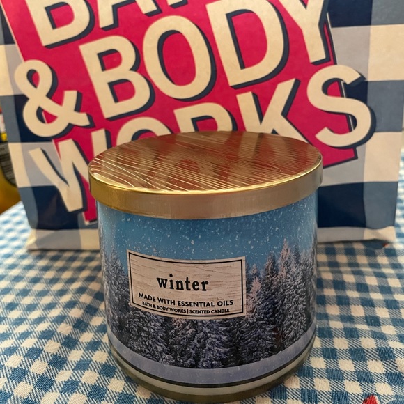 Bath & Body Works Other Bath And Body Works Winter 3 Wick Candle